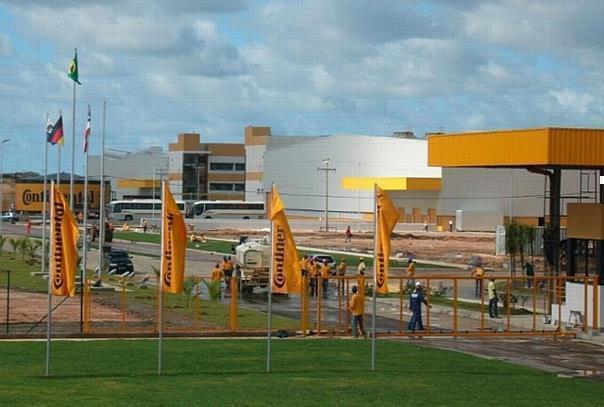 Continental eröffnet Reifenwerk in Brasilien